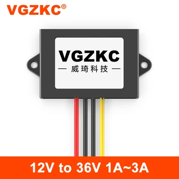 VGZKC 12V la 36V 1A 2A 3A putere boost converter 10-32V la 36V DC modul DC-DC vehicul transformator