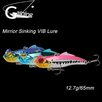 VIB Atrage 6.5 cm 12.7 g Realiste Lingura Momeală de Pescuit, Momeală Bass Artificiale Greu Momeala VIB Nada de Pescuit Momeli Ochii 3D