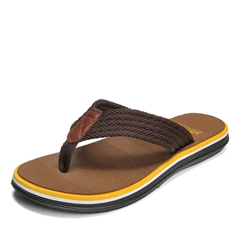 Vara 2022 Bărbați lippers Moda Sandale de Plajă Confortabil Panza Barbati Pantofi Casual sex Masculin Non-alunecare de Flip-Flops T-Curea pantofi Papuci