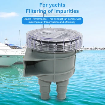 Ventilator De Evacuare Dimensiuni Compacte Barca Provizii Modernizate Accesorii Excelente De Etanșare Înlocuit Parte La Îndemână Instalare Yacht Ventilator