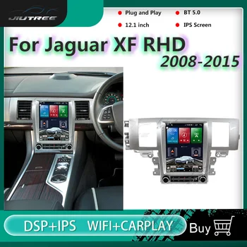 Volan pe dreapta Android Radio Auto Pentru Jaguar XF 2008-2015 Mașină de Navigare GPS Tesla Ecran Auto Stereo Multimedia Player