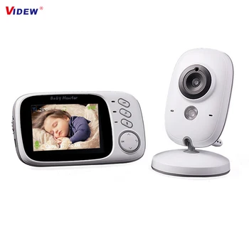 Wireless 3.2 inch Monitor Copil Nanny Cam LCD IR Viziune de Noapte 2 mod de a Vorbi Temperatura Monitor Video Camera de Securitate