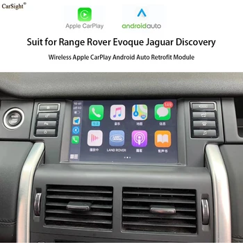 Wireless Apple CarPlay, Android Auto Interfață Pentru Land Range Rover Evoque Sport Discovery 5 cu AirPlay Mirror Link-ul Joc Masina