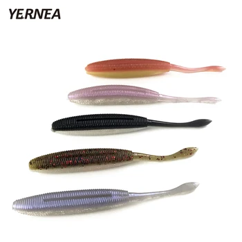 Yernea 5pcs/lot 4.7 g 9.8 cm Soft Nou Momeală, Momeală de Pescuit Manual de Silicon Imitație de Pește Bionic Drum Sub Moale Momeală, Momeală Plastic