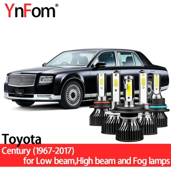 YnFom Toyota Speciale Faruri LED Becuri Kit Pentru Secolul VG20-VG50 1967-2017 fază scurtă,fază lungă,lampă de Ceață,Accesorii Auto