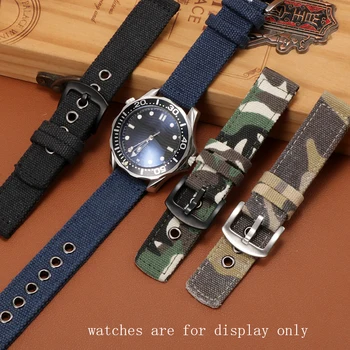 Yopo Nou stil Camuflaj Nailon watchband 18mm 20mm 22mm 24mm curea cu cataramă de pin pentru bărbați Panza ceas sport accesorii