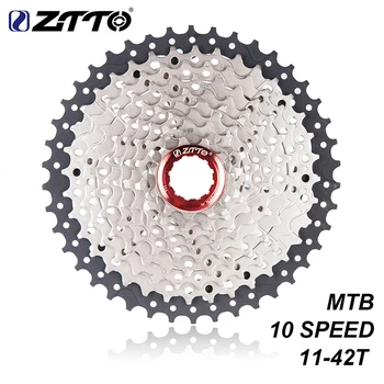 ZTTO 11-42T 10 Viteza 10s Largă Raport MTB Biciclete de Munte Biciclete Caseta Pinioane pentru M590 M6000 M610 M675 M780 X5 X7 X9