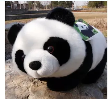 animal de pluș panda minunat 25cm predispuse panda jucărie de pluș moale papusa w2333