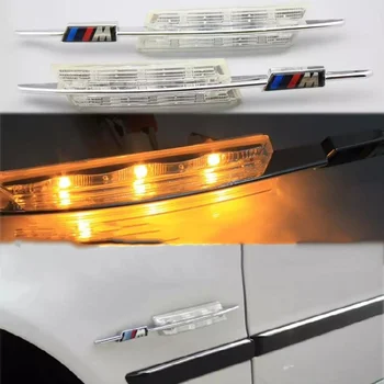 eOsuns led-uri fender partea de lumină de semnalizare lampa de control pentru BMW 3 seria 5 E60 E90