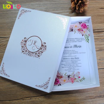 frumos de flori colorate invitatie de nunta card clar acrilic carte de invitație cu preț ieftin 10buc/lot