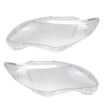 pentru Toyota Corolla 2010-2013 Partea Auto Faruri Clear Lens Cap de Acoperire de Lumină lampă cu Abajur Shell