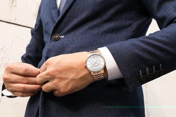 мужские часы 2021 Om de Moda Casual Ceas din Oțel Inoxidabil Cadran De Ceas KLAS brand